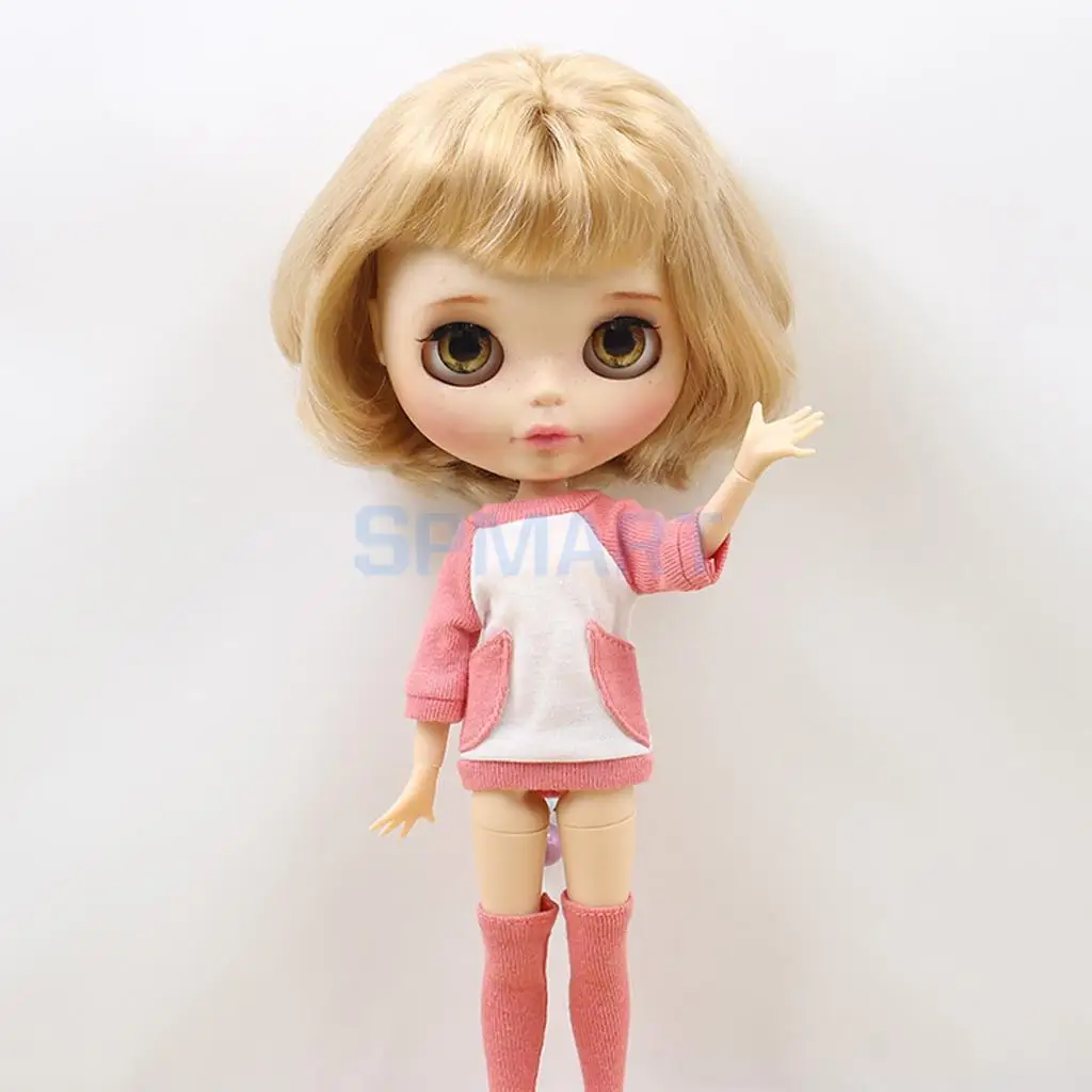 Комплект из платья и носков с длинным рукавом для AZONE кукла Licca масштаб 1/6 наряд