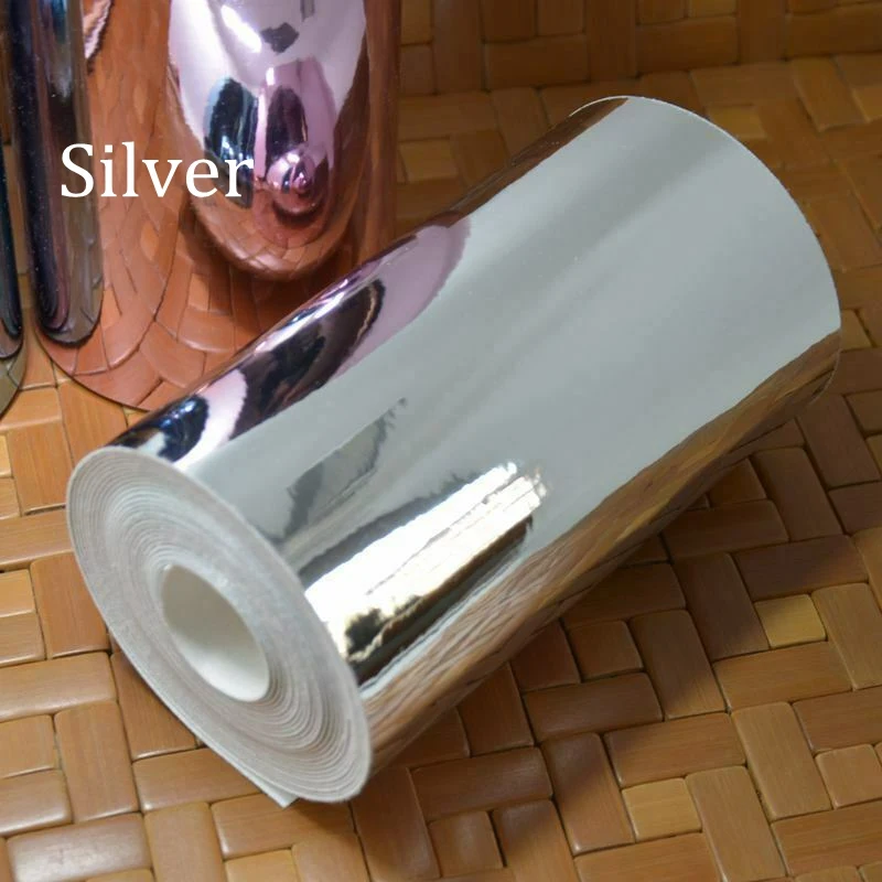 Silver 15x50 см высококачественные зеркальные тканевые банты из кожзаменителя, сумки для обуви, поделки своими руками - Цвет: Silver