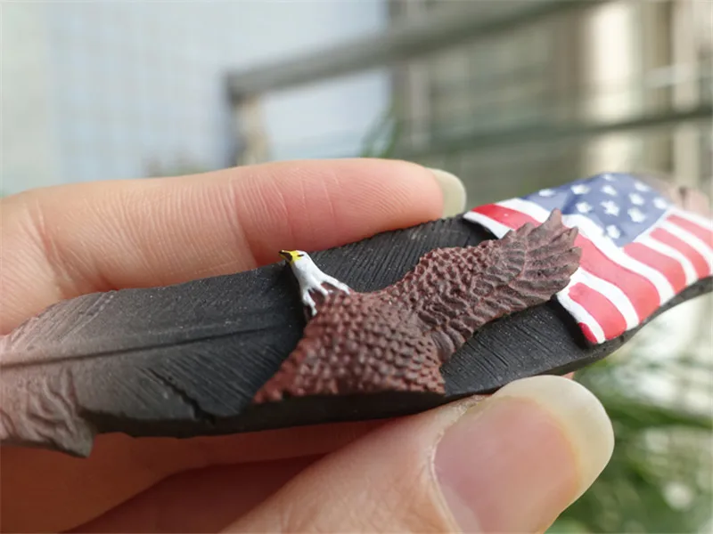 Американский магнит на холодильник американский флаг путешествия туризм