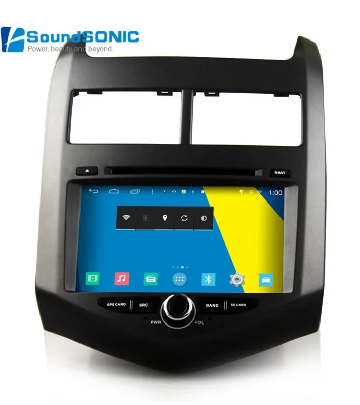 Для Chevrolet Aveo Sonic 2011 + Сенсорный экран Android автомобильное радио с GPS навигационной