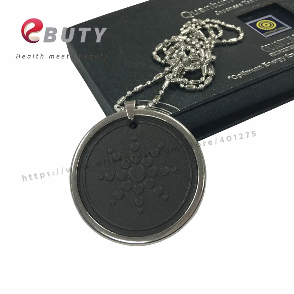 10 pcs/lot Lava Quantum Energy Pendant Charms Health Necklace with Stainless Steel Chain Fashion Jewelry Free Shipping | Украшения и