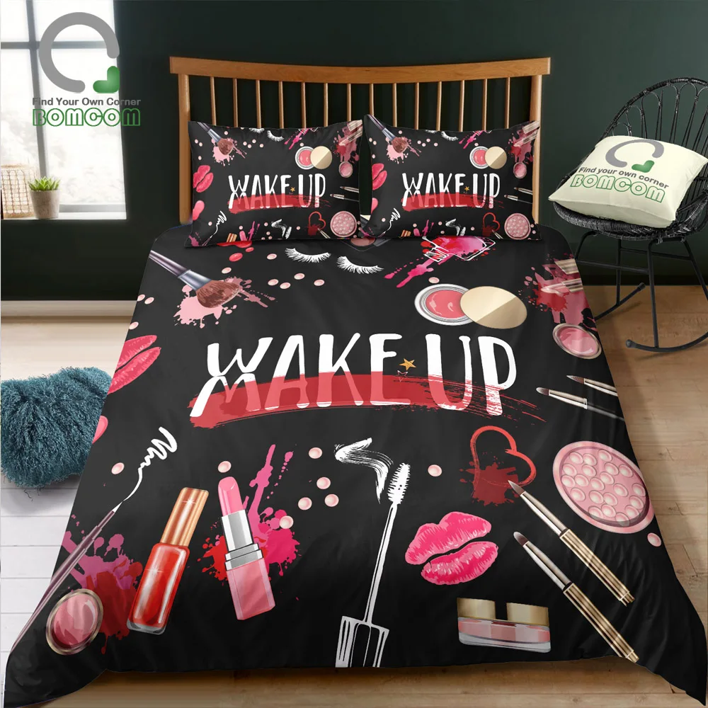 Набор постельного белья BOMCOM с 3d цифровым принтом пододеяльником духов для