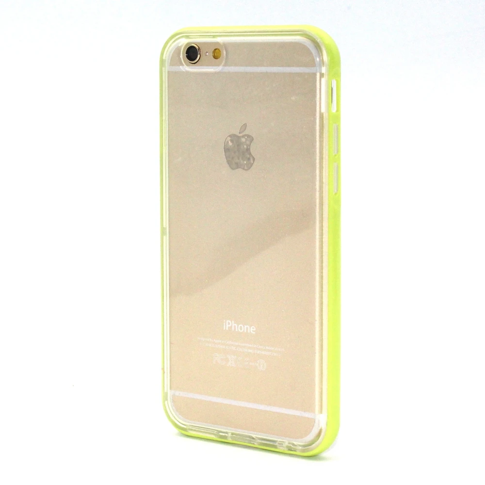 Новый TPU + PC СВЕТОДИОДНАЯ Вспышка Света До Case Напомнить Входящий Вызов Чехол для