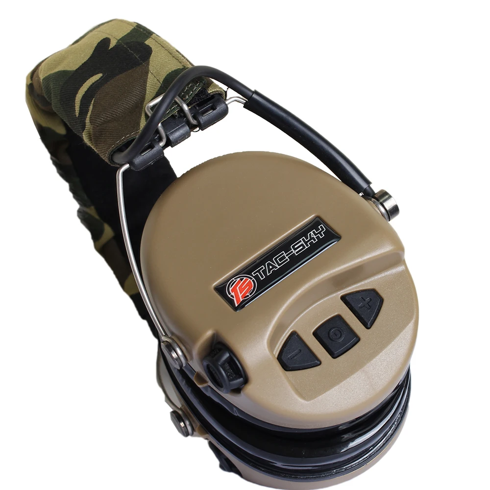 Тактические наушники оригинальные силиконовые IPSC шумоподавляющие гарнитура для