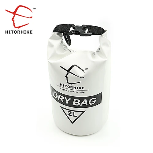 2L White Новые поступления 2L 5L для использования вне помещений ПВХ IPX6 Водонепроницаемый сухой мешок Прочный легкий Дайвинг плавающей Кемпинг Пеший Туризм рюкзак сумки для плавания - Цвет: 2L White