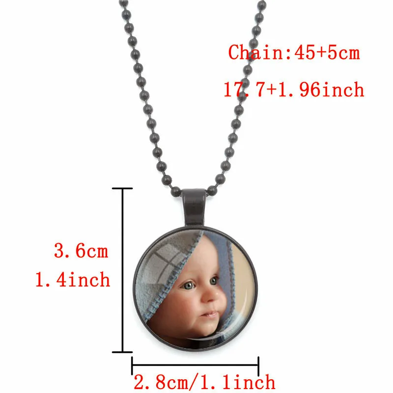 XUSHUI XJ подвеска с фото на заказ ожерелье вашим ребенком мамой папой бабушкой