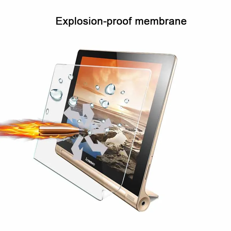 1 шт. лучшая Водонепроницаемая пластиковая защитная пленка для экрана lenovo B8080 10 0