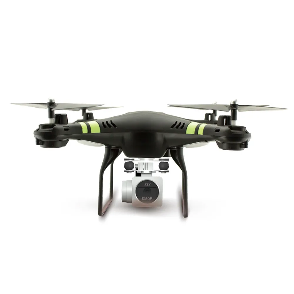 black 4G высота Удержание HD Видение Quadcopter Радиоуправляемый Дрон 2MP Wi-Fi FPV Вертолет парение приложение работы датчика гравитации ShippingKey - Цвет: black