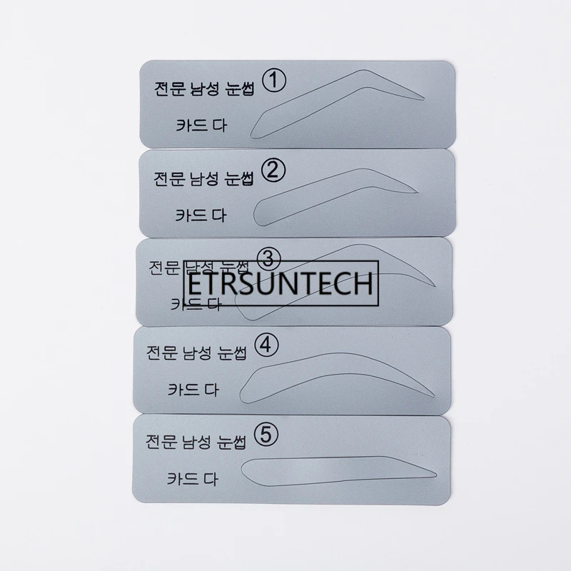 Новинка Лидер продаж модные трафареты для бровей 5 типов шаблон макияжный