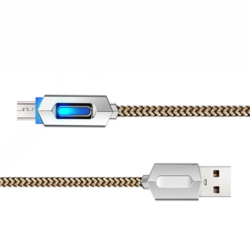Высокая Скорость Smart Светодиодный Мощность Micro USB заряда синхронизации для Iphone 6 6s
