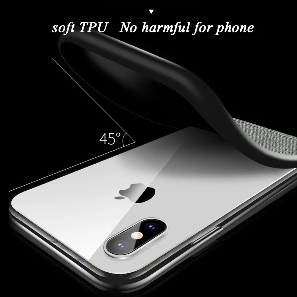 Kabym чехол для телефона джинсовый узор HuaweiMate2o полный Чехол из ТПУ мягкий IPhone XR XS MAX 7