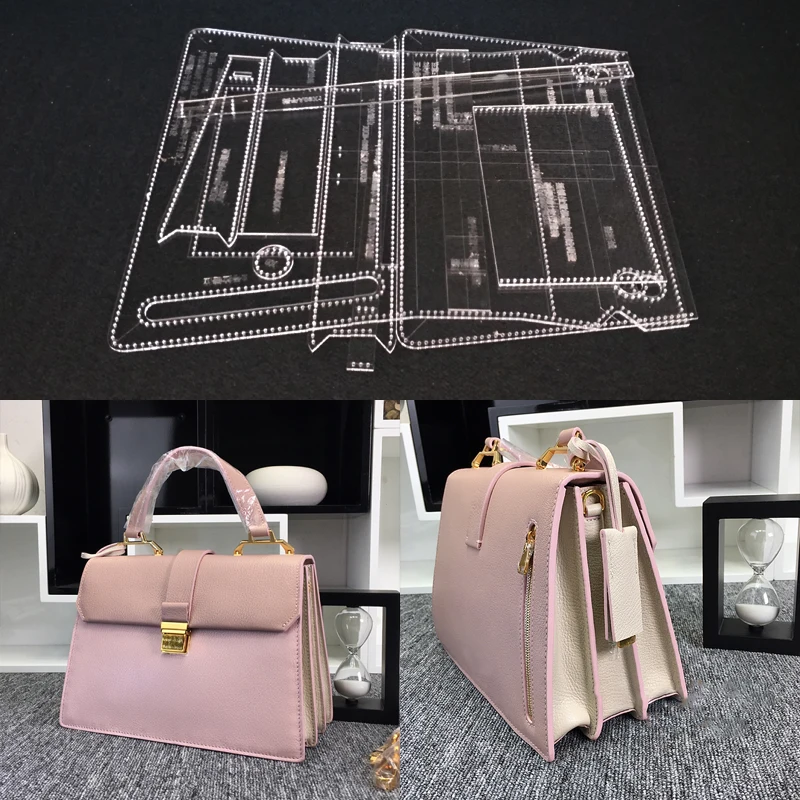 1 Набор DIY акриловый кожаный шаблон для дома ручная работа кожевенное ремесло