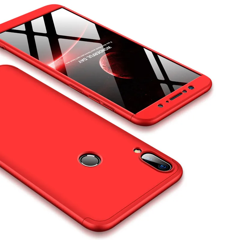red Для ASUS Zenfone Max Pro M1 ZB602KL ZB 602KL X00TD чехол Роскошный Жесткий матовый чехол гибридный защитный чехол-накладка на заднюю панель чехлы - Цвет: red