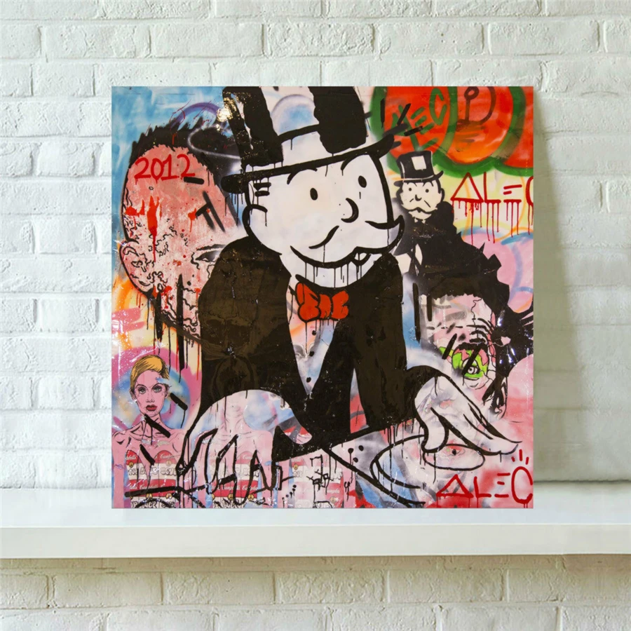 Alec Monopolys DJ HD Wall Art Холст с печатью постера живопись декоративная картина для офиса