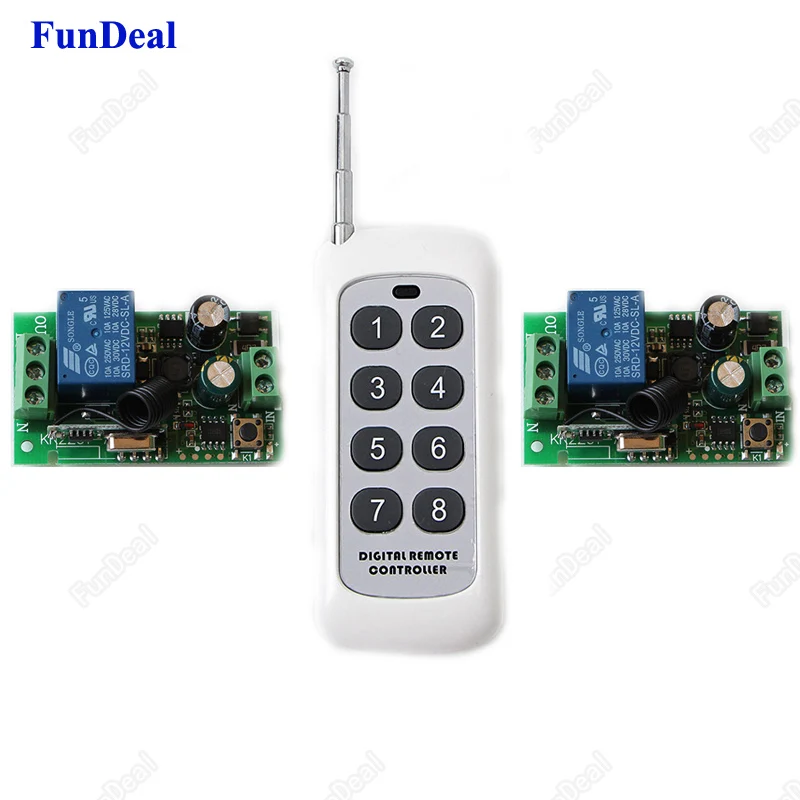 Универсальный беспроводной пульт дистанционного управления 433 МГц