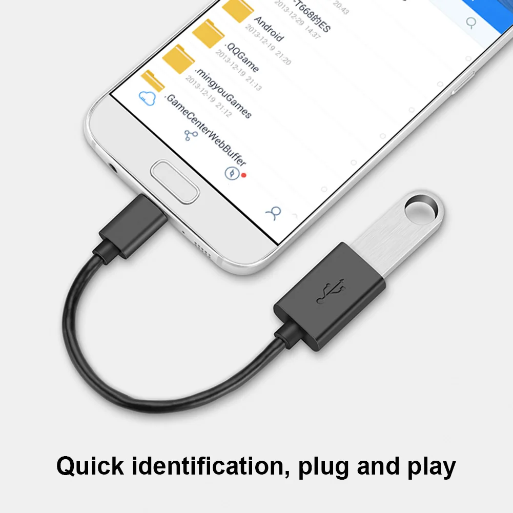 Кабель адаптер Type C OTG USB 3 1 Male To 0 A Female Data Cord Adapter 16 см JLRJ88|Переходники и адаптеры| |