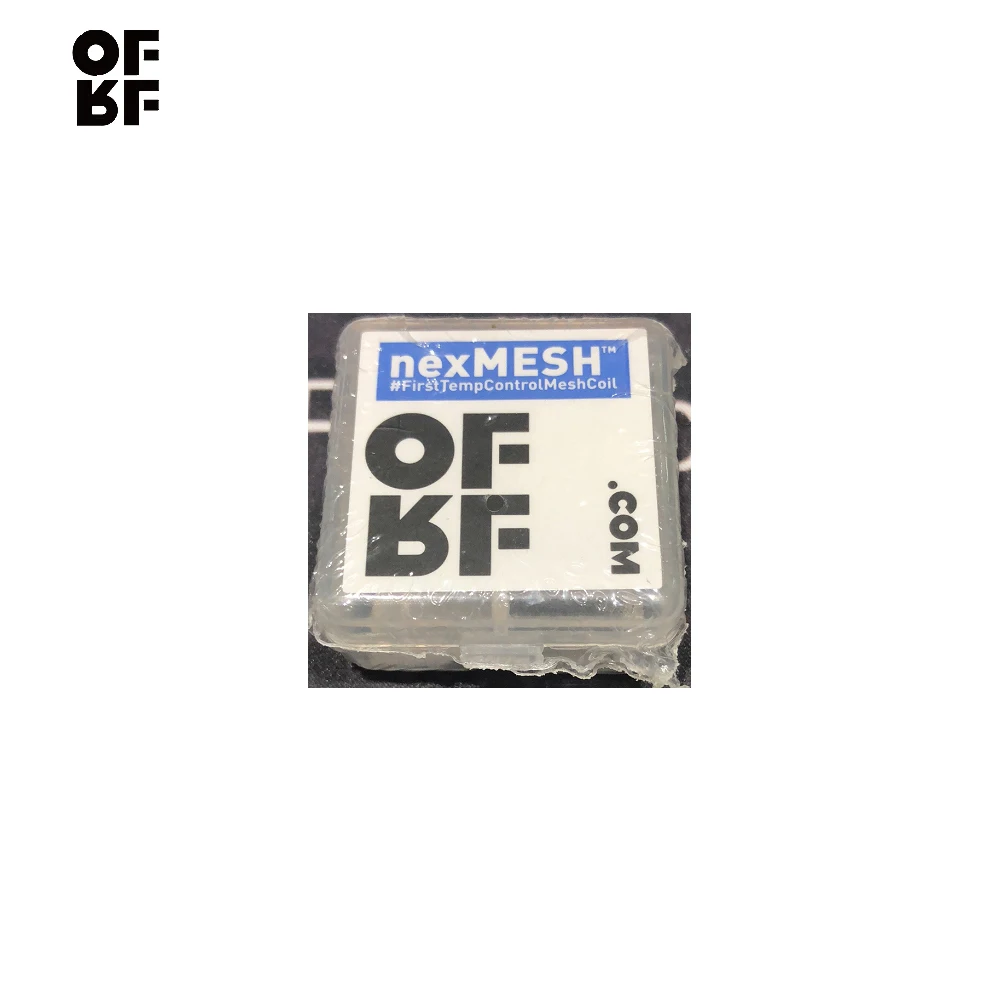 10-50 шт. OFRF nexMESH катушка сетка Предварительно Построенная проволока 0.15ом 0.13ом катушка перестраиваемая сетка катушки VS Wotofo профиль RDA сетка
