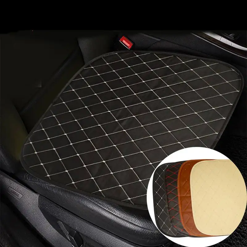 New 1pcs Universal Car Seat Covers Pad Breathable Mesh Ice Silk Cool Summer Front Mat Cover Non Slip Pads Chair | Автомобили и