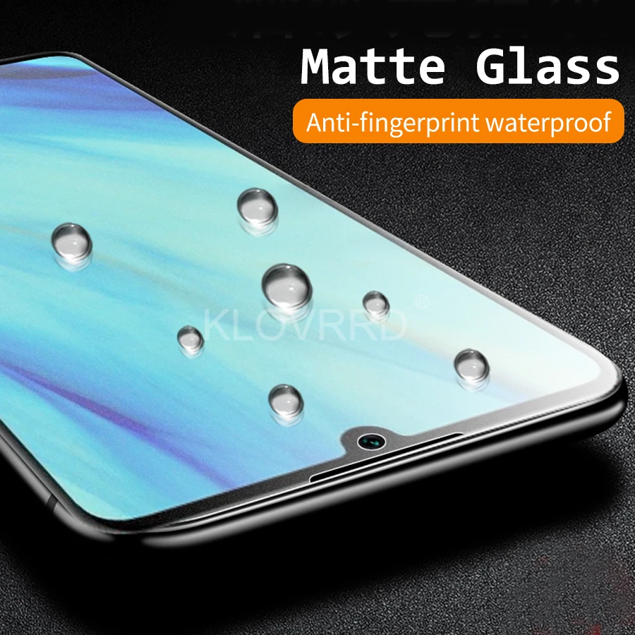 Матовая защитная пленка из закаленного стекла для Huawei Honor 8X View V20 P30 P20 Pro Mate 20 Lite Nova 3