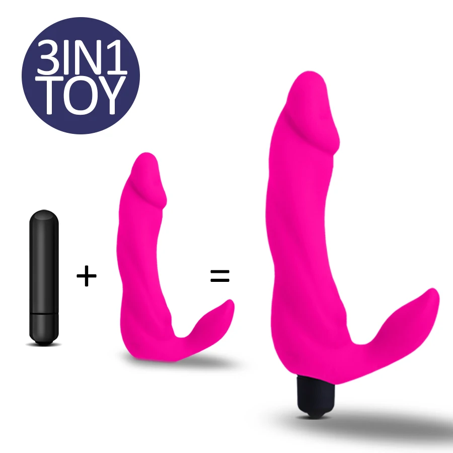 Bullet silicone G Point Stimulate prostate massager Anal Vibrator anal plug male masturbation man Sex Product for woman | Красота и