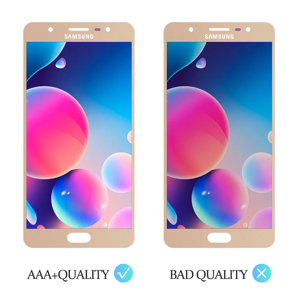 1920X1080 5,7 дюймов Super AMOLED для samsung J7 MAX G615 G615F ЖК-дисплей дигитайзер сенсорный экран Замена в сборе