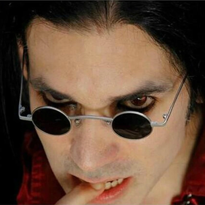 Стимпанк готический ретро маленькие женские солнцезащитные очки oculos gafas lentes de sol