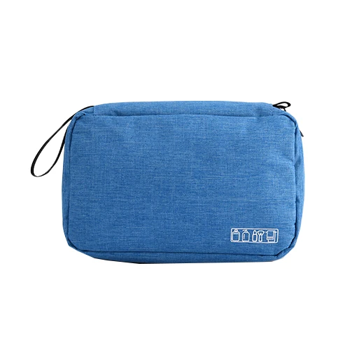 Sky Blue Bag Складная мужская косметичка, дорожная подвесная туалетные принадлежности для ванной комнаты, чехол для макияжа, органайзер, кабель, электронные гаджеты, чехол для хранения дома - Цвет: Sky Blue Bag