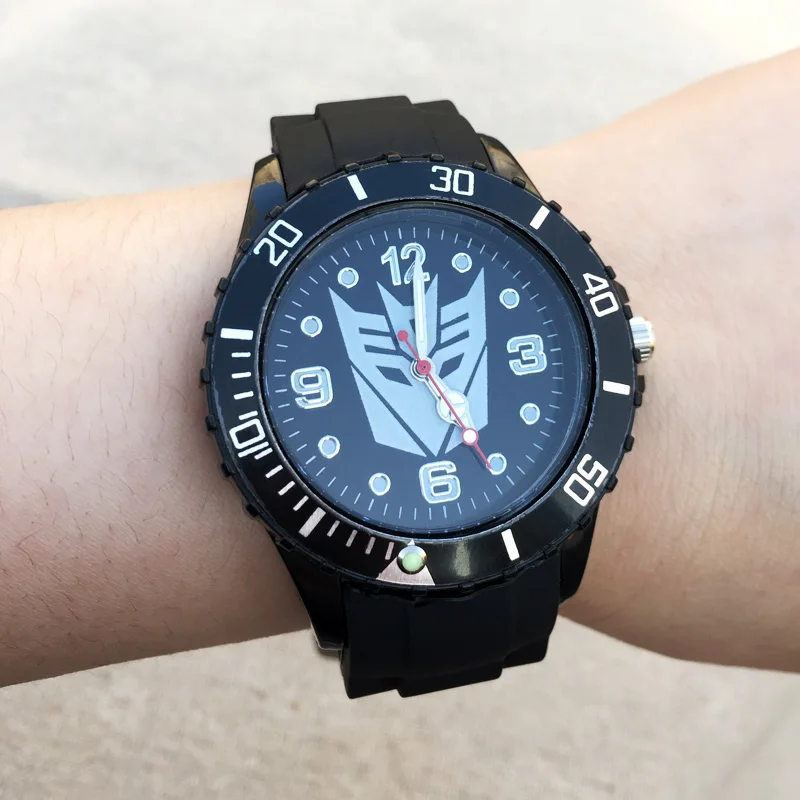 Fashion Cartoon mask style Women's Children's Watches Kids Student boys girls Quartz Silicone strap Wrist Watch JE16 | Наручные