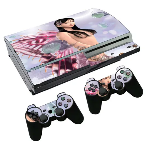 0577 Сексуальная леди женщина девушка кожа Наклейка для PS3 Fat playstation 3 консоль и контроллеры для PS3 Fat Skins Наклейка виниловая - Цвет: 0577