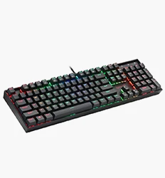 Redragon S107 USB Gaming Membrane RGB Keyboard mouse pad combos 104 keys 3200 DPI 6 buttons Mice Set Wired computer PC game