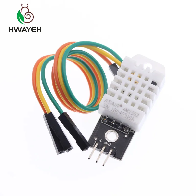 10 шт. DHT22 цифровой датчик температуры и влажности AM2302 модуль + PCB с кабелем для arduino