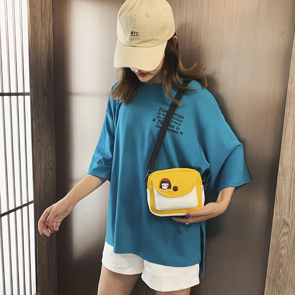 Женская модная повседневная шикарная Красивая парусиновая сумка универсальная