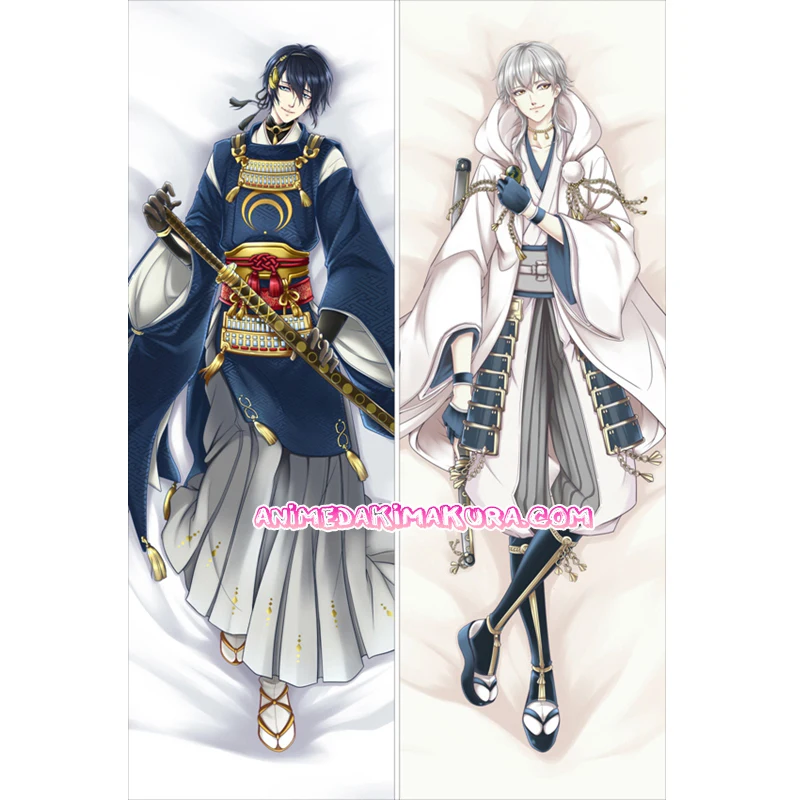 Touken Ranbu Dakimakura Mikazuki Munechika tsurвнешu Kuninaga аниме обнимающая Подушка Чехол|Наволочка| |