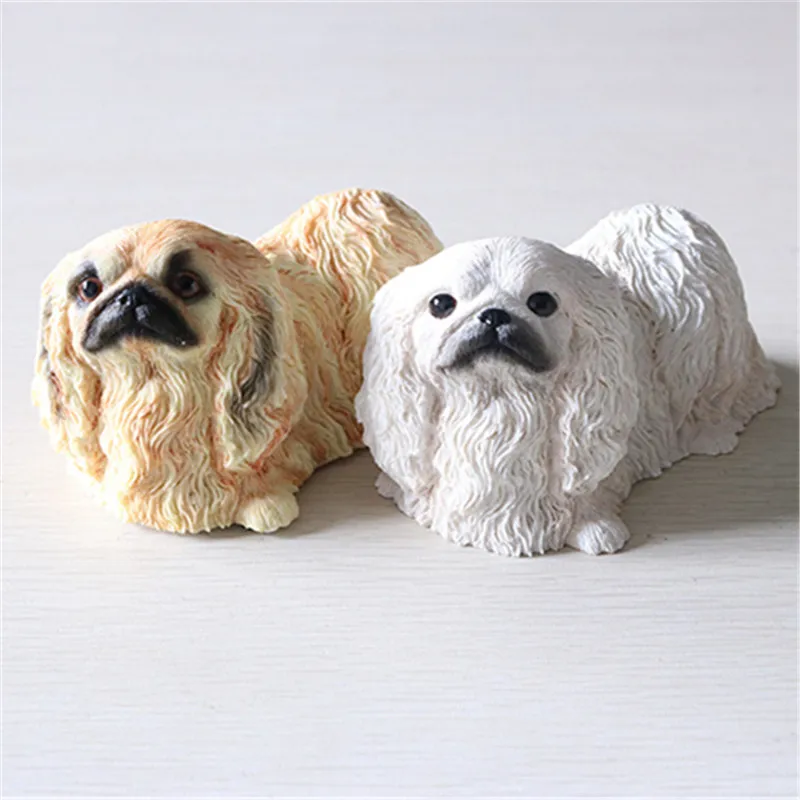Моделирование животных Pekinge Lucky Dog креативный домашний декор полимерная фигурка