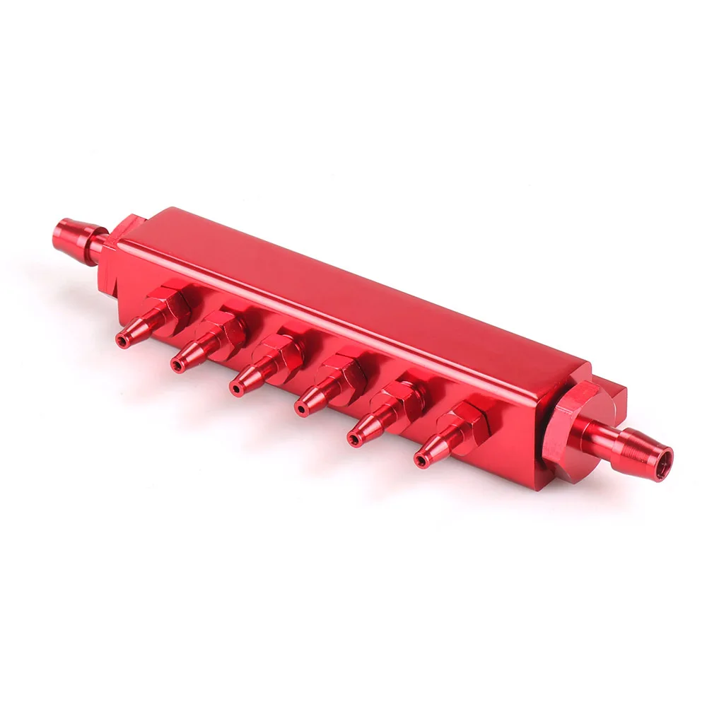 6 Ports 1/8 NPT Aluminum Turbo Wastegate Boost Vacuum Intake Manifold Kit | Автомобили и мотоциклы