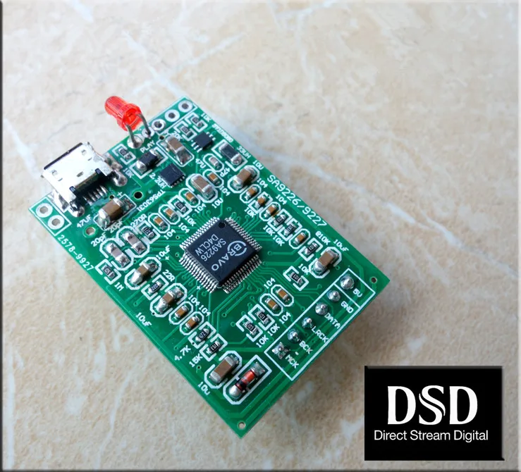 SA9226 дополнительная плата I2S выход поддержка DSD 192K 24 бит|Усилители мощности| |