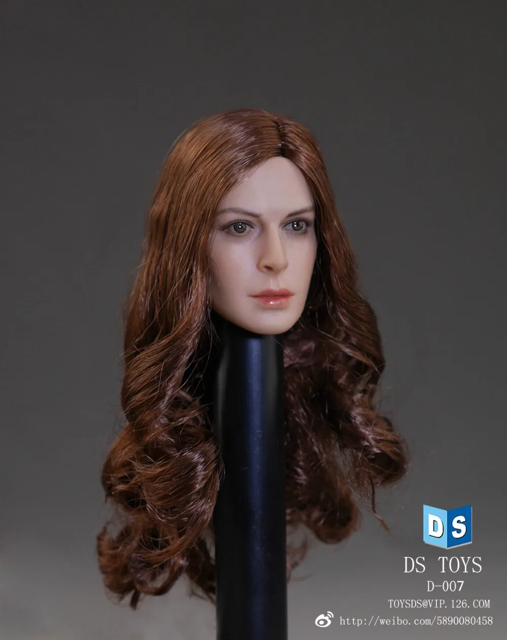 Фигурка в масштабе 1/6 аксессуар красивая женская голова скульптура для