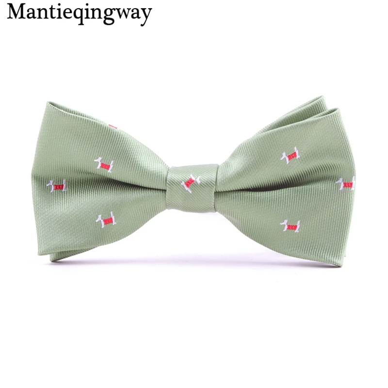 Mantieqingway полиэфир дети лук Галстуки Для Свадьба Нижнее белье с рисунком из мультфильма и бантом, для малышей, с бантом, смайлами для детей, Noeud Papillon галстук-бабочка - Цвет: 185
