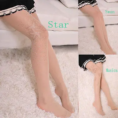 2017 женские колготки со стразами бесшовные ультра тонкие колготки|stockings pantyhose|slimming