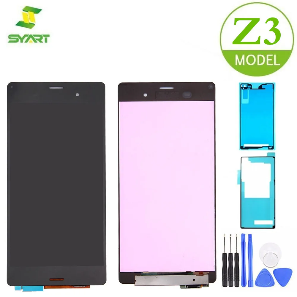 Для Sony Xperia Z3 ЖК-дисплей сенсорный экран дигитайзер в сборе запасные части +