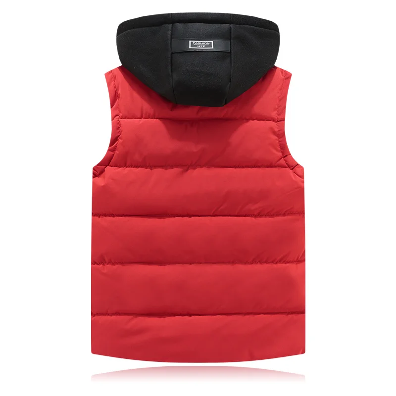 KUYOMENS Plus Size 4XL Men's New Winter Vest Thermal Sleeveless Jackets Men Casual Slim Fit Autumn Vests Brand Waistcoat | Мужская