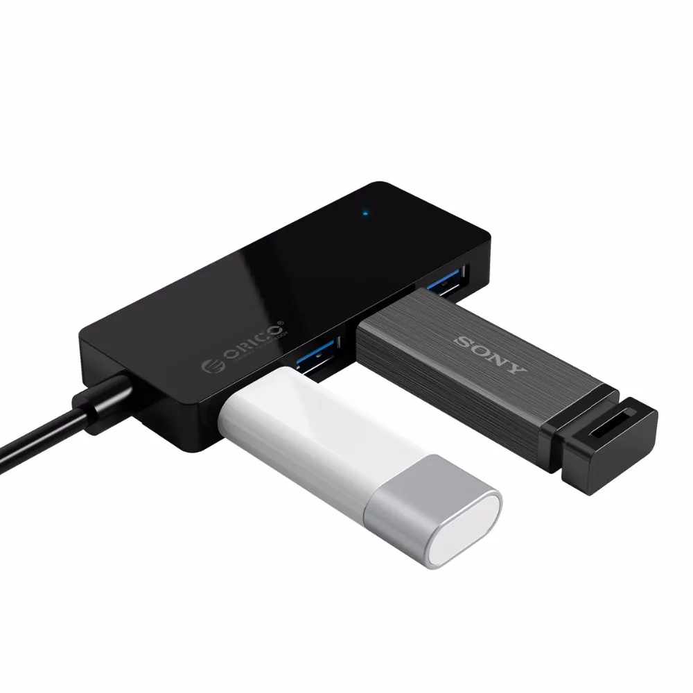 ORICO Высокоскоростной USB 3 0 концентратор 4 порта сплиттер внешний расширительный
