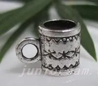 

Tibetan Silver bail Connectors 11x8mm