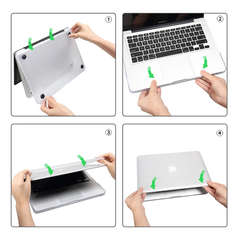 LENTION Ультра защитный Футляр матовый Симпатичные Shell Carry Обложка Coque для Apple Macbook Mac