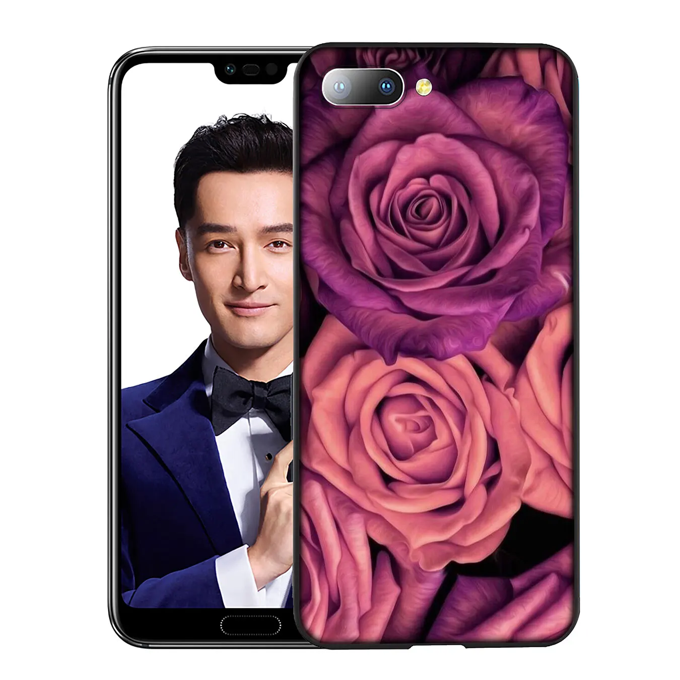 Мягкий силиконовый чехол YIMAOC infinity on Purple Lotus flower для Huawei Y9 Y7 Y6 Prime 2019 Honor 20 8C 8X 8 9 9X 10 Lite