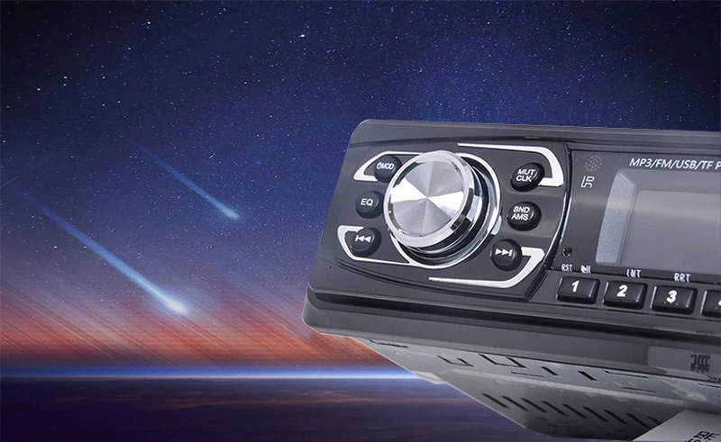 1 Din EQ управление звуком SD-карта 12 В / 24 В Блок питания Автомобильный стерео FM-тернер Автомобильный радиоприемник Автомо