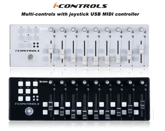 USB MIDI контроллер ICON iControls мультипульт управления с джойстиком DJ