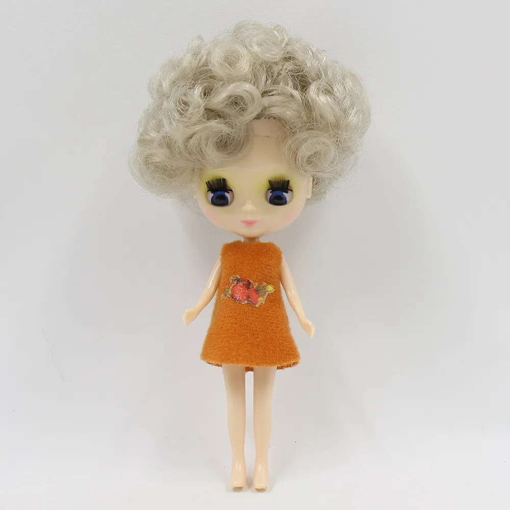 nude doll Ледяная Обнаженная мини кукла blyth 11 см кукла 27 видов стиля для девочки подарок - Цвет: nude doll