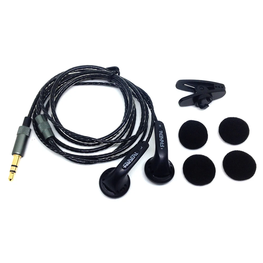 Наушники вкладыши FAAEAL MX500 32 Ом HIFI бас звук DJ музыка наушники с микрофоном разъем 3 5 мм универсальный