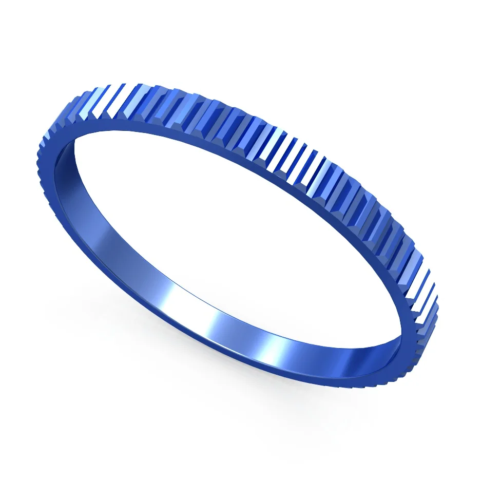 2mm Blue Кремо простые зубчатые кольца 2 мм обручальные кольца кольцо Rianbow/синий/зеленый/черный вечерние Подарки для женщин и девушек модные ювелирные изделия Размер 6-10 - Цвет основного камня: 2mm Blue